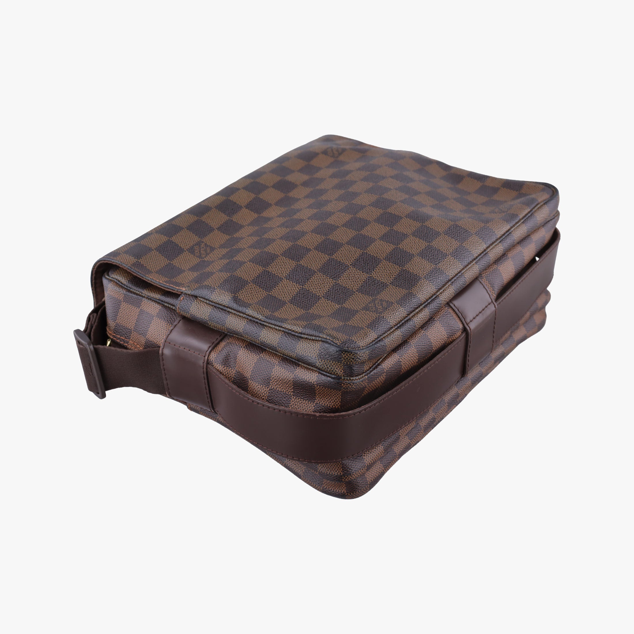 Pre-owned Louis Vuitton NAVIGLIO EBENE Damier Canvas N45255 shoulderbag | stylenewstar