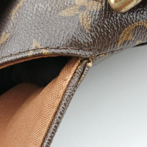 Secondhand Louis Vuitton Abbesses Messenger MM brown Monogram canvas M97038 shoulderbag | stylenewstar