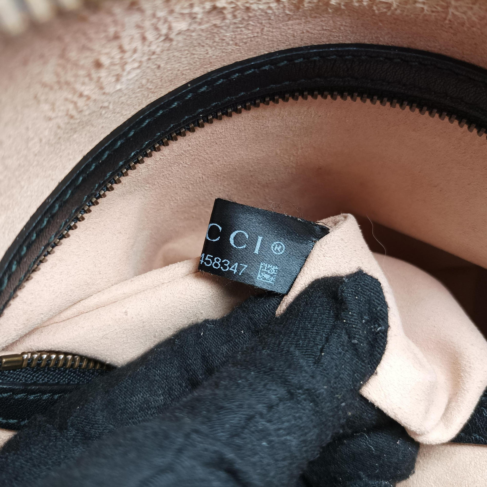 Pre-owned Gucci GG Marmont Black×multicolor Leather 443499 shoulderbag | stylenewstar