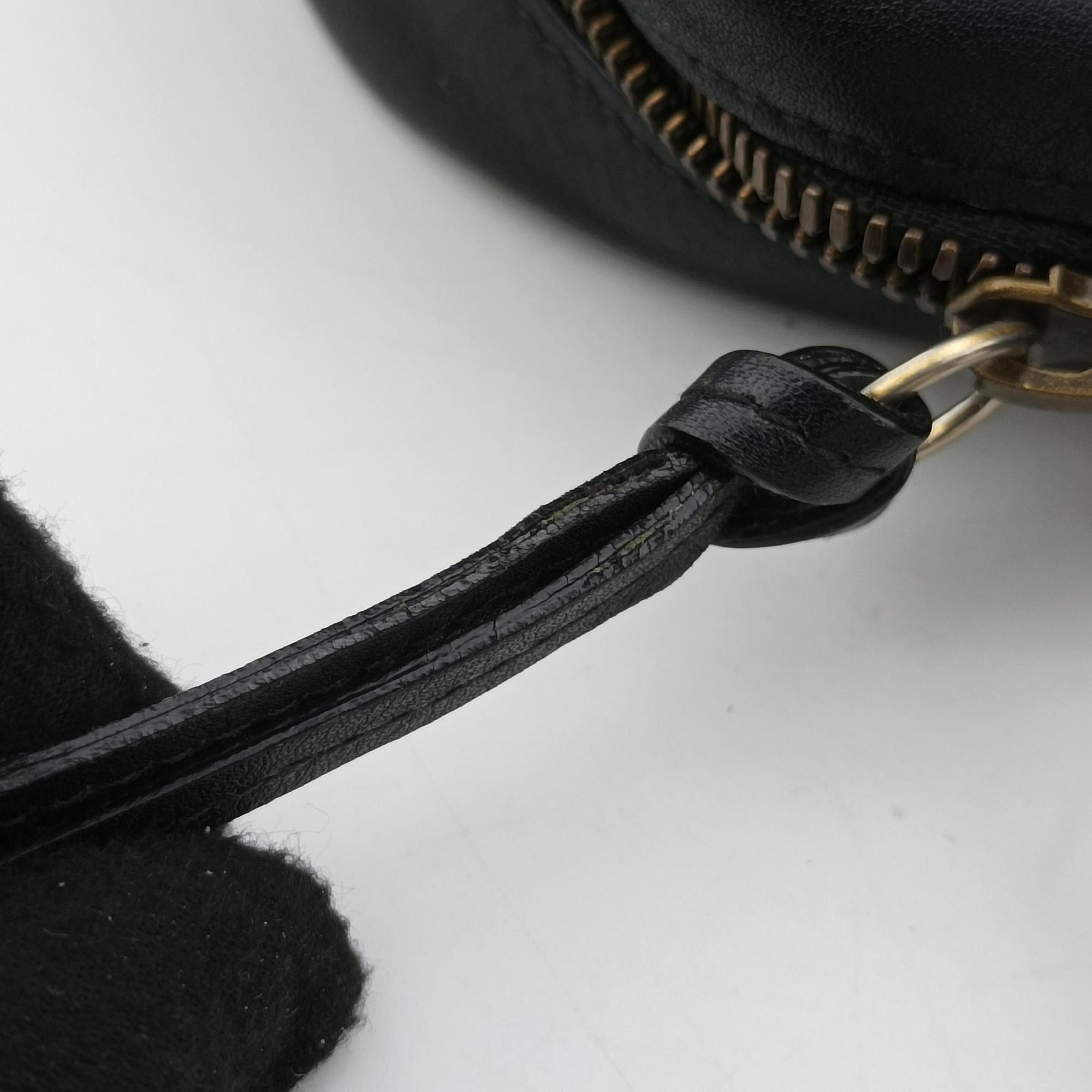 Pre-owned Gucci GG Marmont Black×multicolor Leather 443499 shoulderbag | stylenewstar