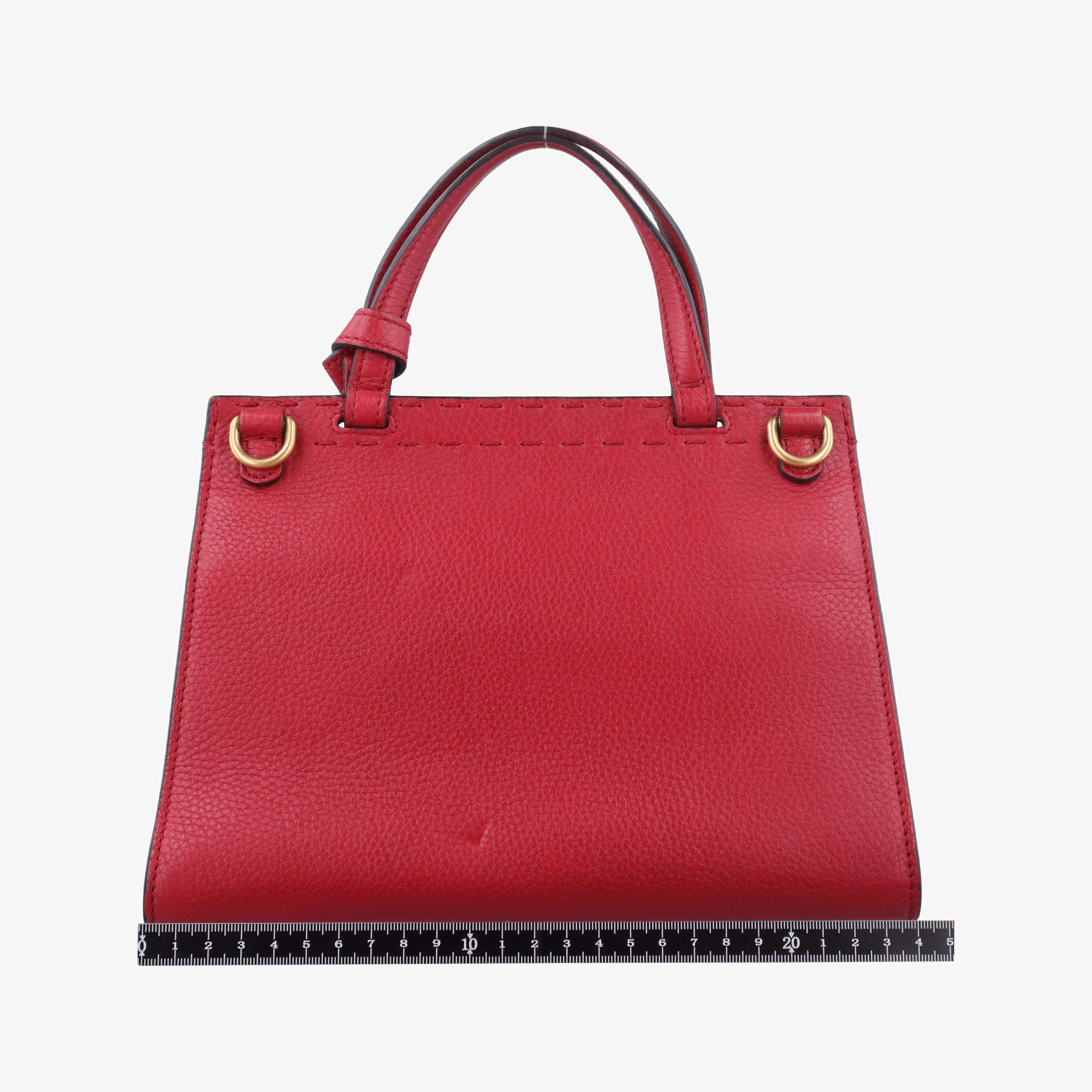 Pre-owned Gucci GG Marmont Red Leather 442622 handbag | stylenewstar