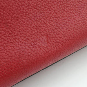 Pre-owned Gucci GG Marmont Red Leather 442622 handbag | stylenewstar