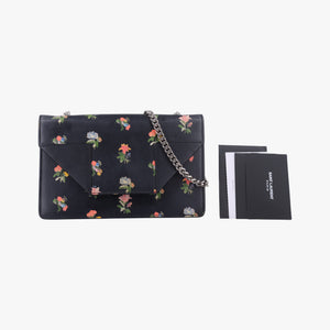 Pre-owned Yves Saint Laurent Betty Black×Multi Leather 401816 shoulderbag | stylenewstar