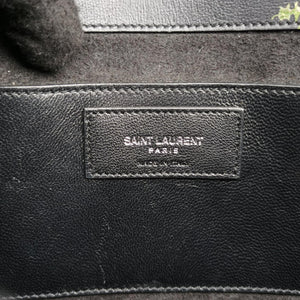 Pre-owned Yves Saint Laurent Betty Black×Multi Leather 401816 shoulderbag | stylenewstar