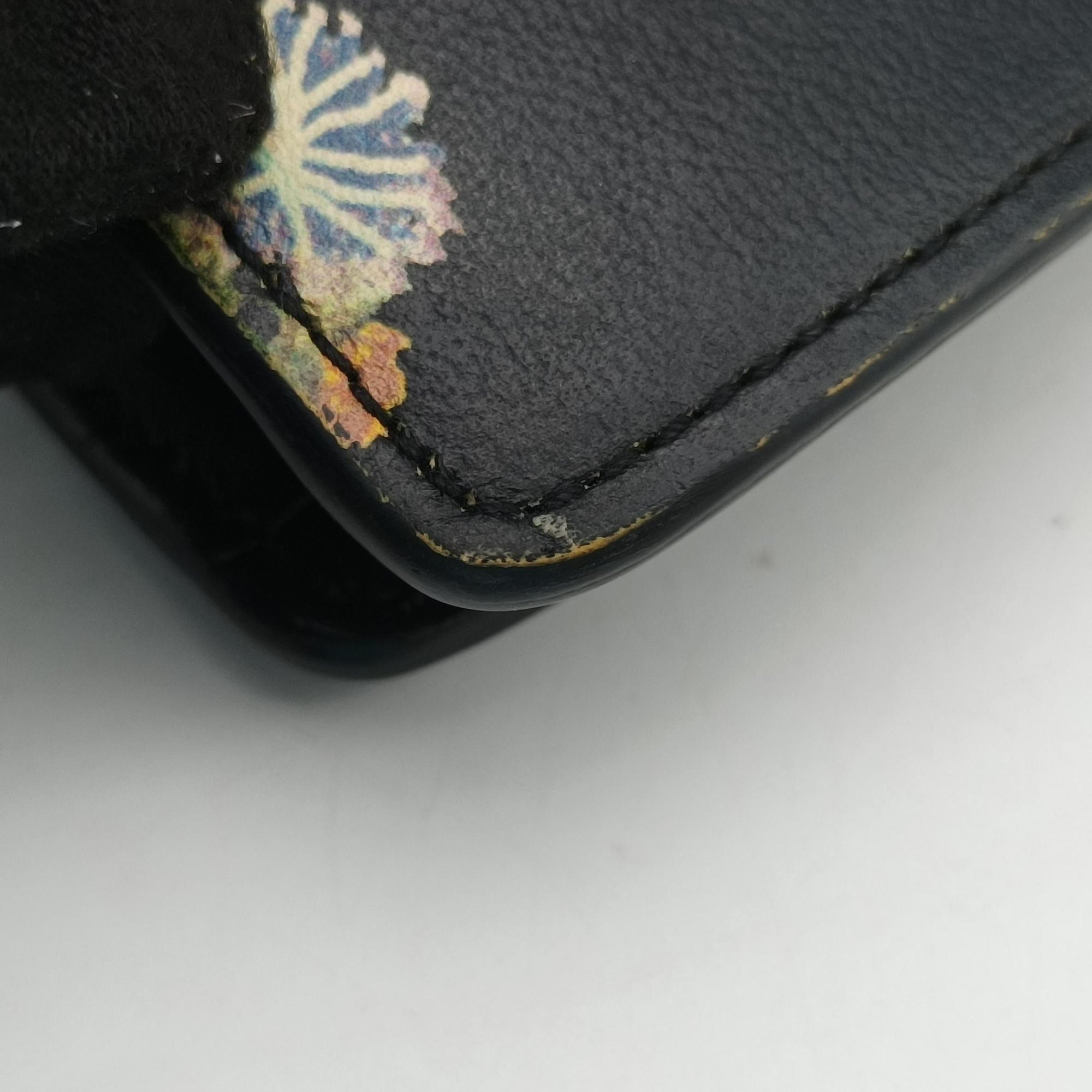 Pre-owned Yves Saint Laurent Betty Black×Multi Leather 401816 shoulderbag | stylenewstar