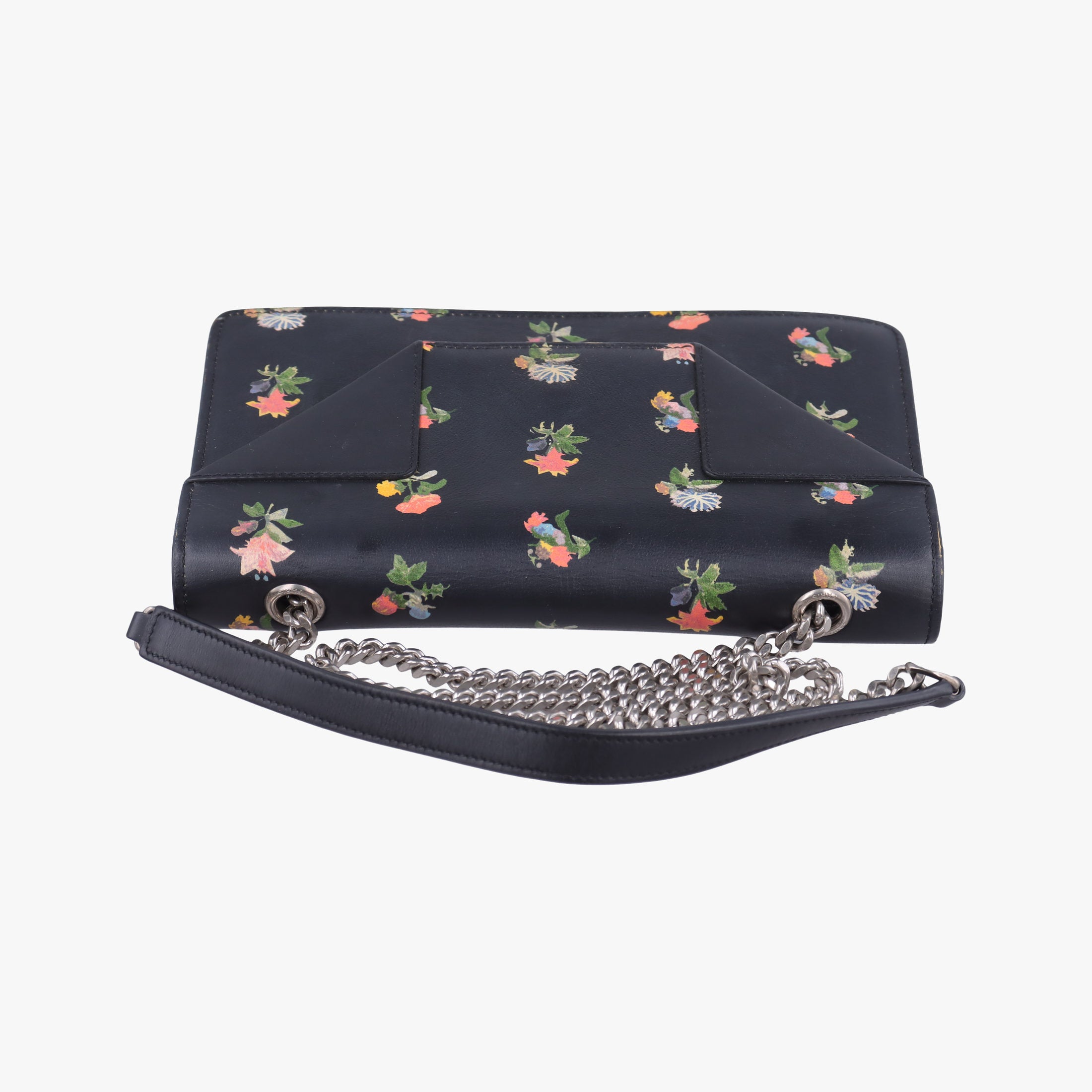 Pre-owned Yves Saint Laurent Betty Black×Multi Leather 401816 shoulderbag | stylenewstar