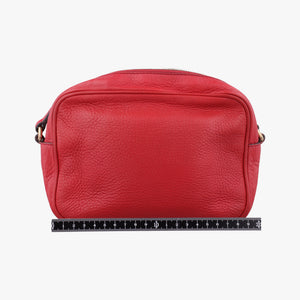 Pre-owned Gucci Soho Red Leather 308364 shoulderbag | stylenewstar