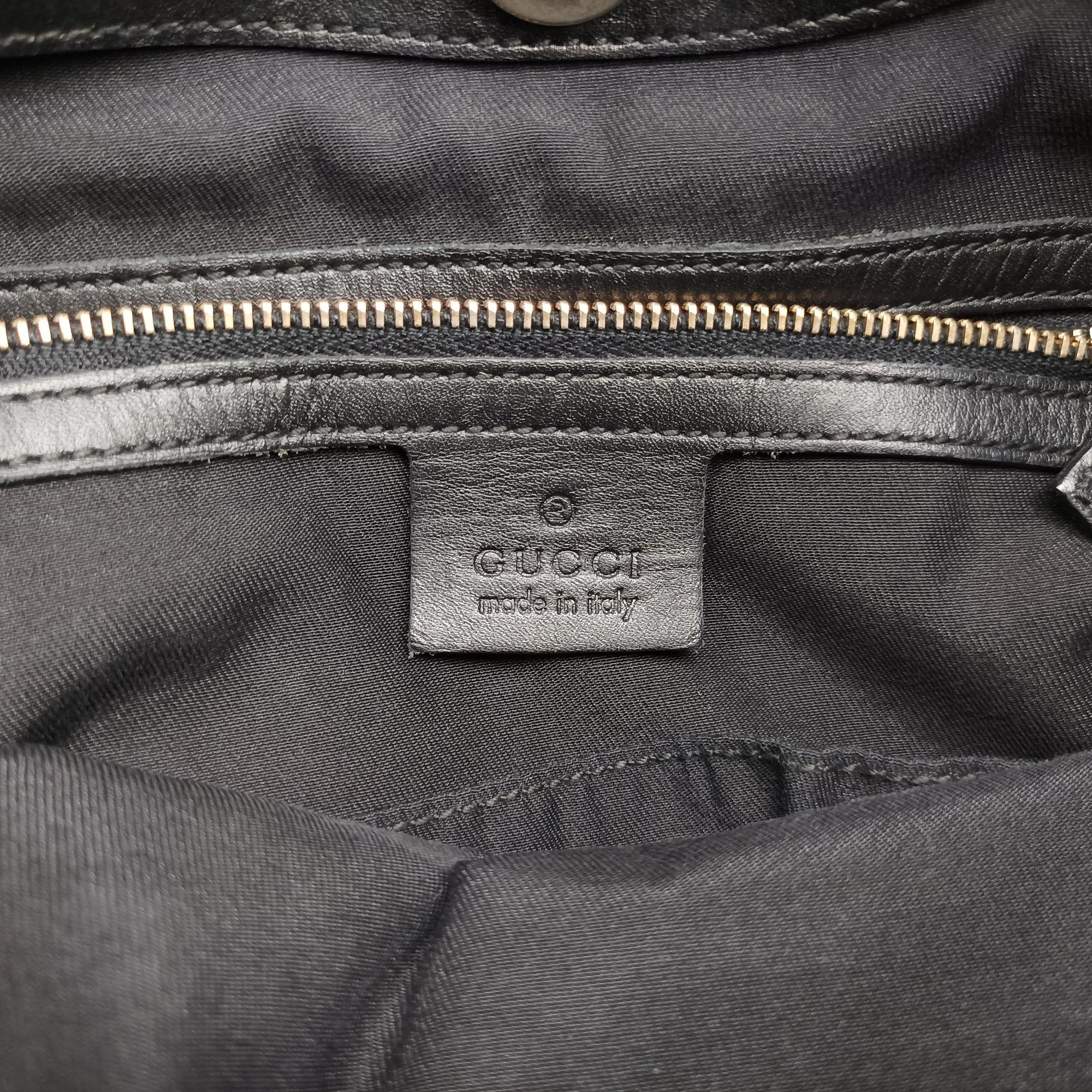 Pre-owned Gucci Queen Black canvas× leather 189885 handbag | stylenewstar