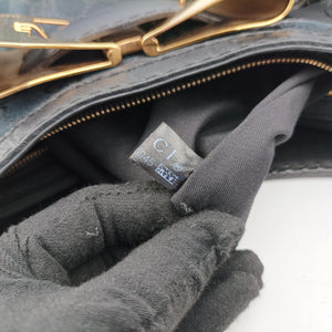 Pre-owned Gucci Queen Black canvas× leather 189885 handbag | stylenewstar