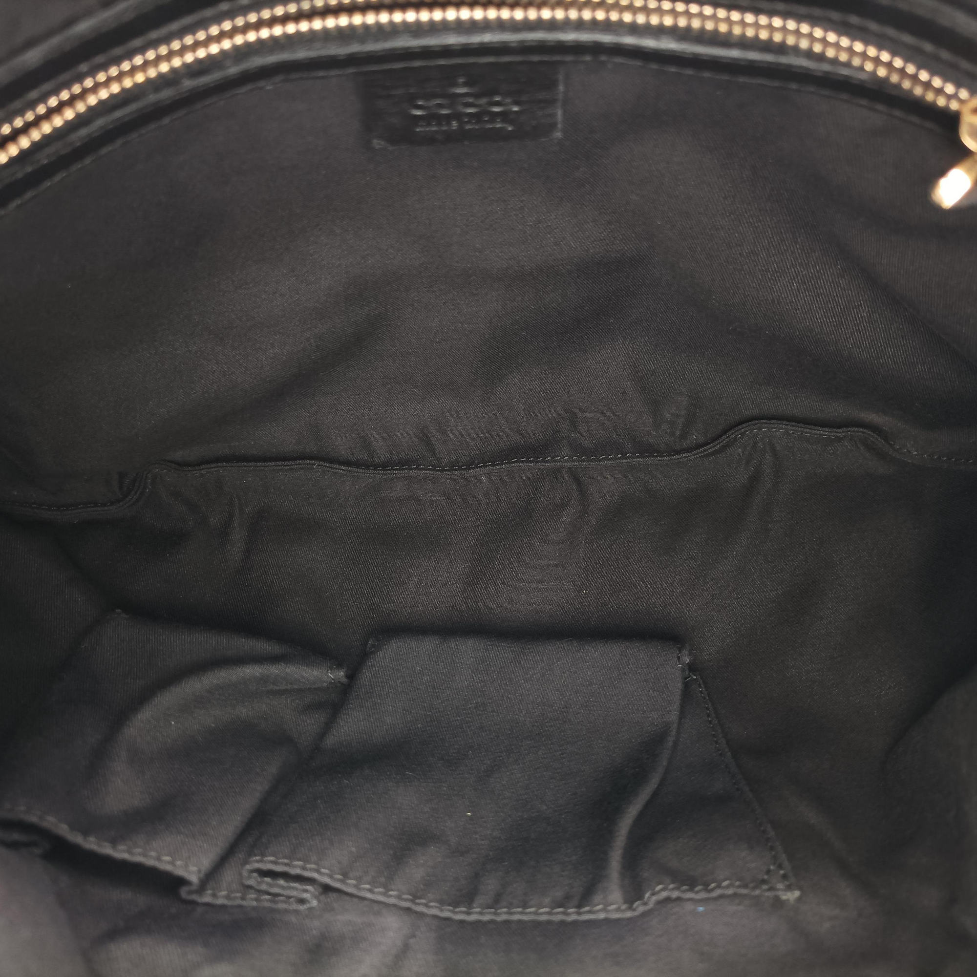 Pre-owned Gucci Queen Black canvas× leather 189885 handbag | stylenewstar