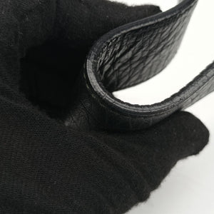Secondhand Gucci Horsebit Black canvas×Leather 131094 handbag | stylenewstar