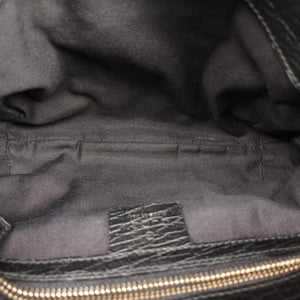 Secondhand Gucci Horsebit Black canvas×Leather 131094 handbag | stylenewstar