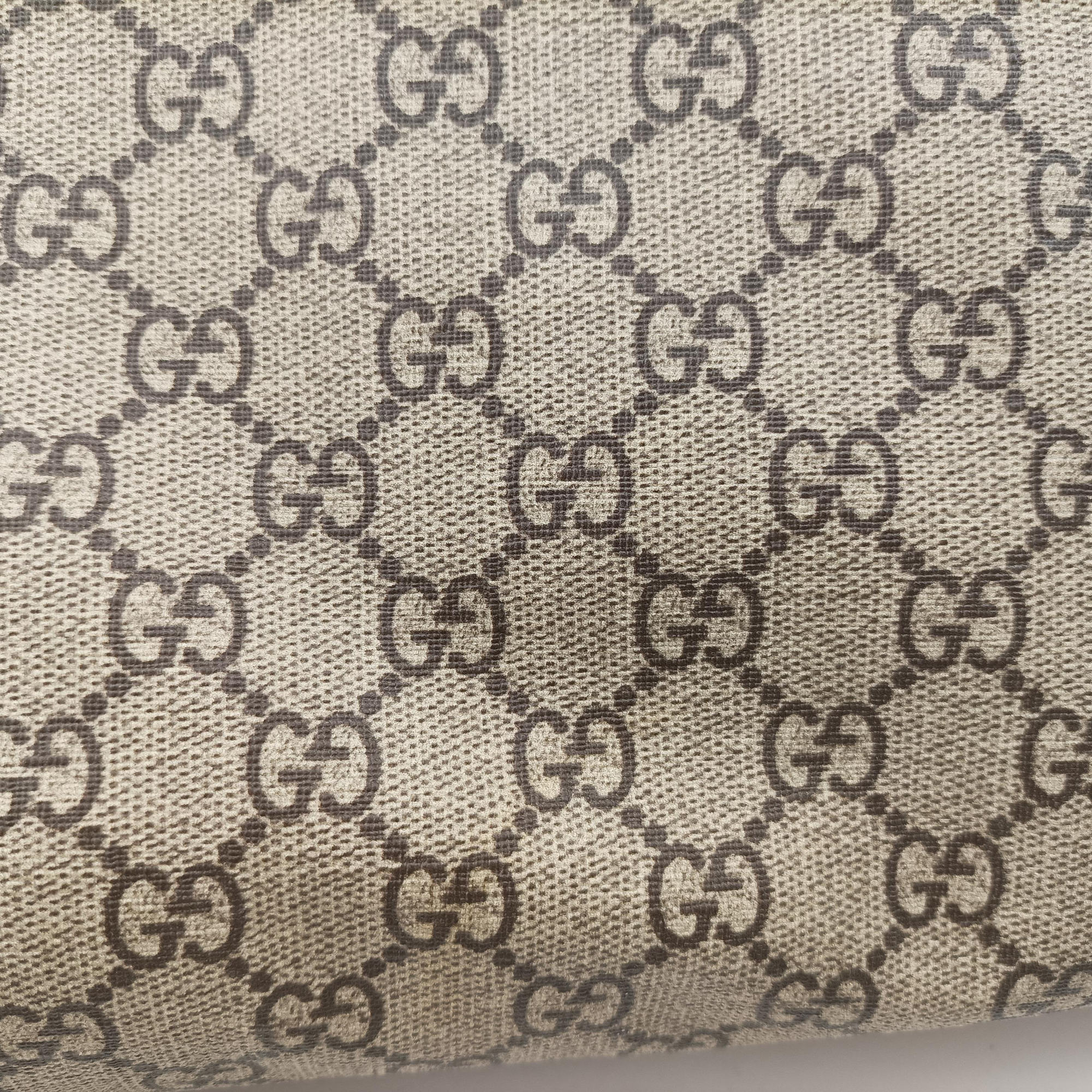 Pre-owned Gucci GG Supreme Bee Beige×multi PVC coated canvas 450950 shoulderbag | stylenewstar
