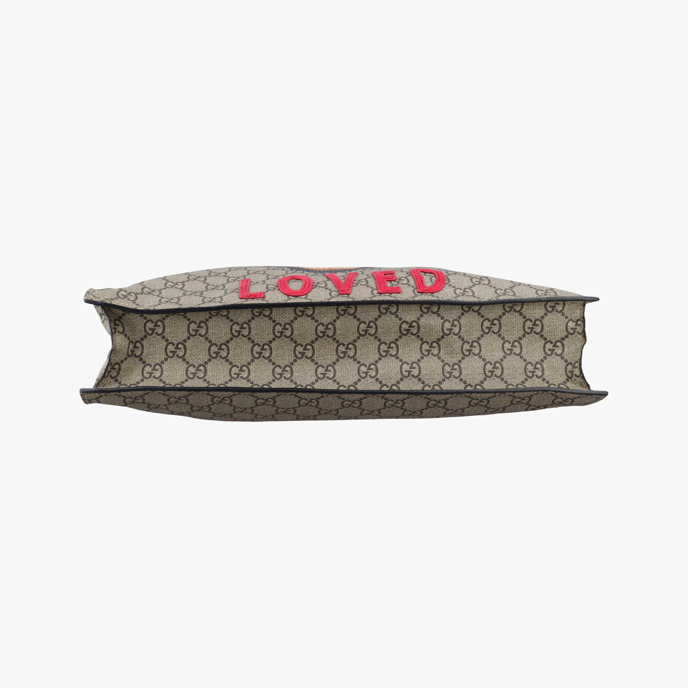 Pre-owned Gucci GG Supreme Bee Beige×multi PVC coated canvas 450950 shoulderbag | stylenewstar