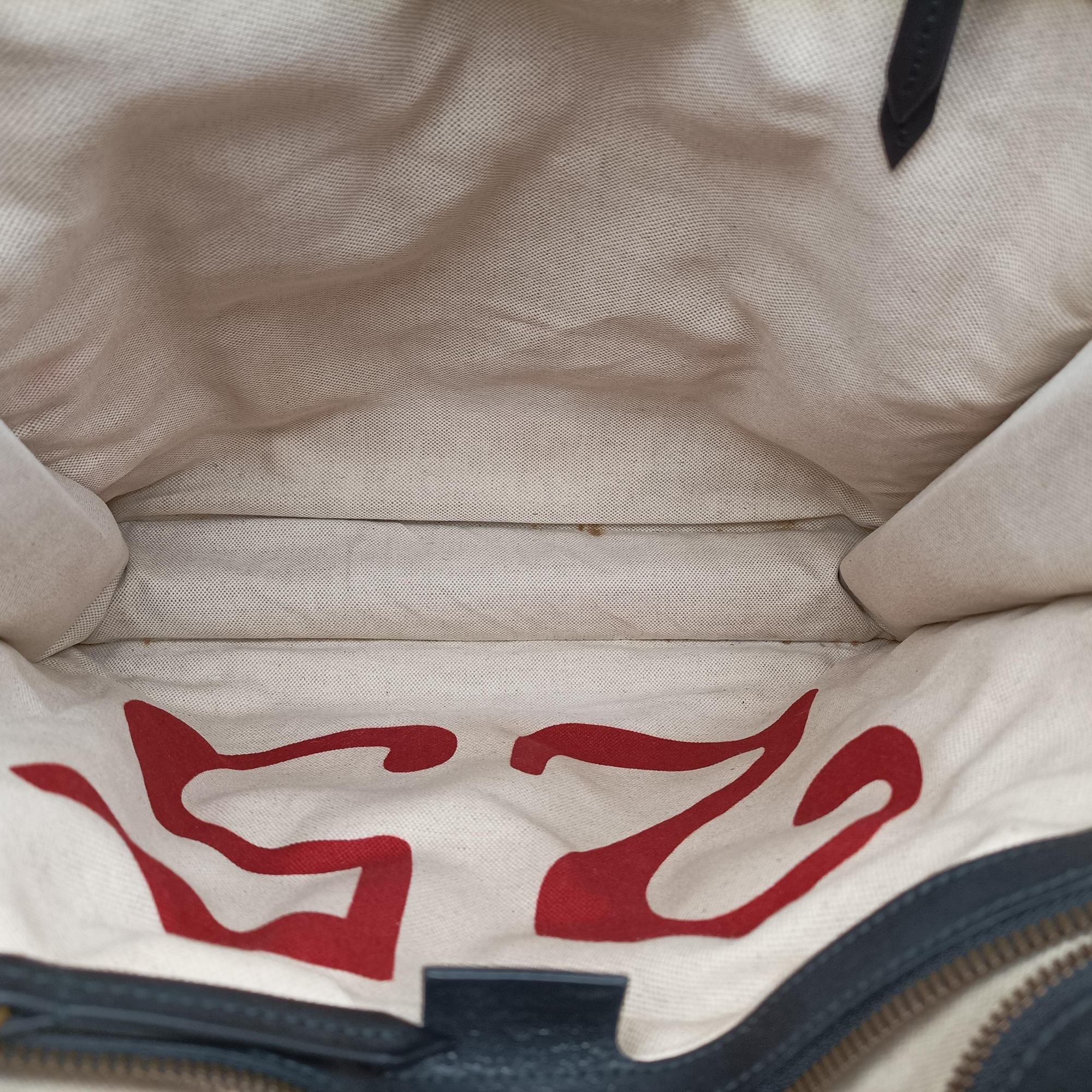Pre-owned Gucci GG Supreme Bee Beige×multi PVC coated canvas 450950 shoulderbag | stylenewstar