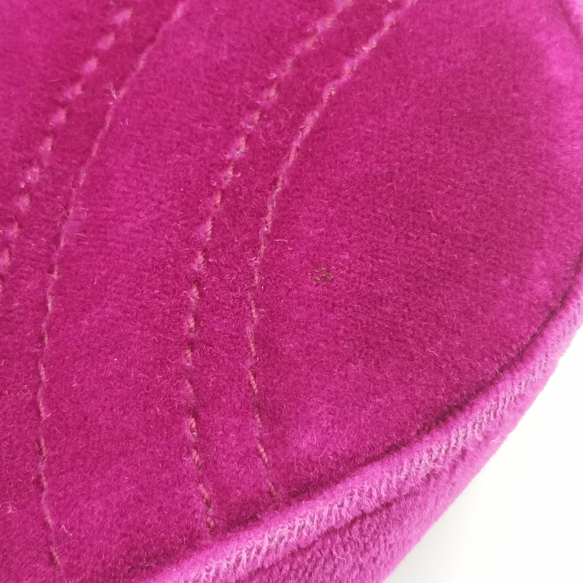 Vintage Gucci GG Marmont Purple velour 448497 shoulderbag | stylenewstar