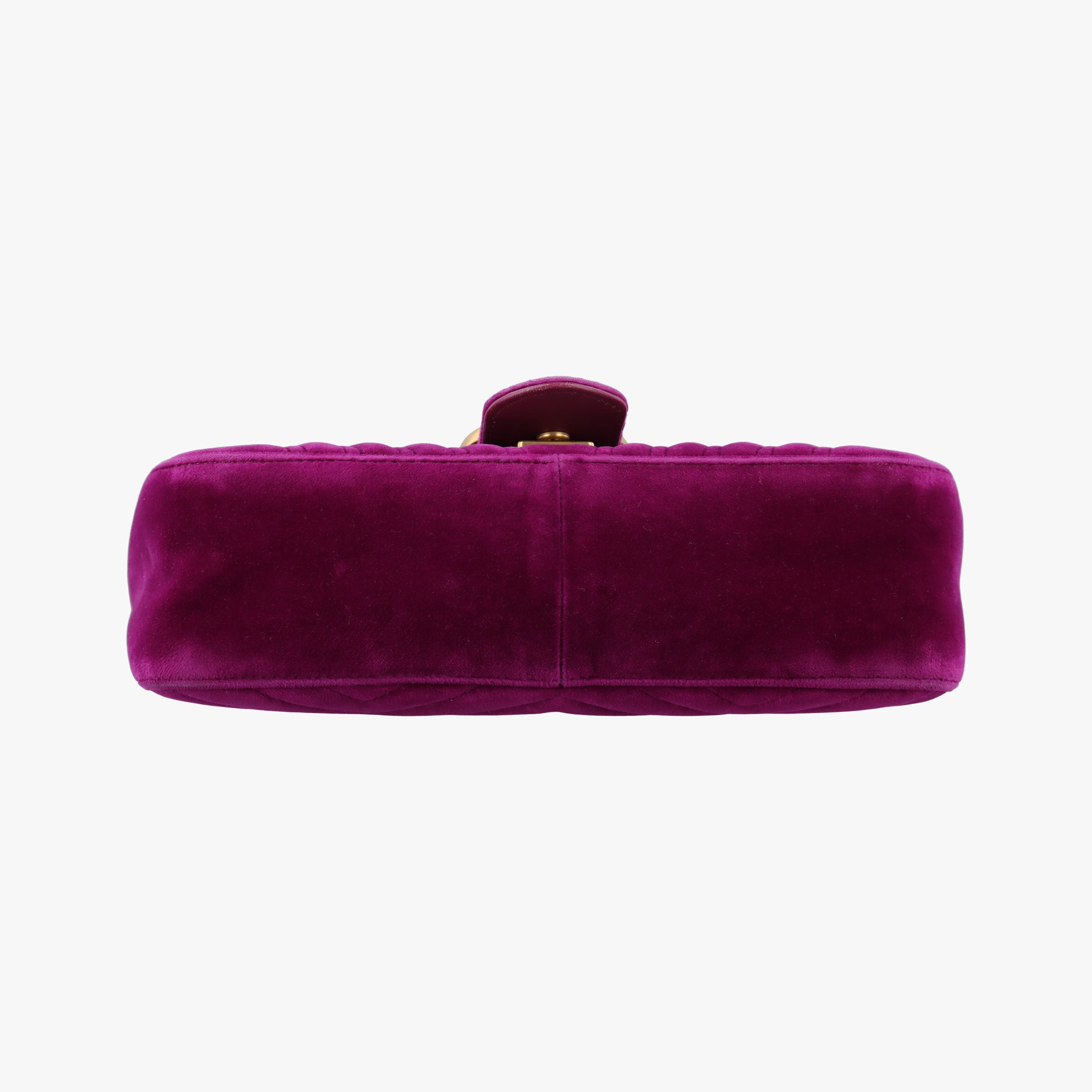 Vintage Gucci GG Marmont Purple velour 448497 shoulderbag | stylenewstar