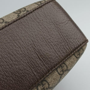 Pre-owned Gucci Neo Messenger beige×brown PVC coated canvas ×Leather 476466 shoulderbag | stylenewstar