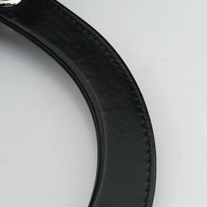 Pre-owned Christian Dior Lady Dior Black lambskin  shoulderbag | stylenewstar