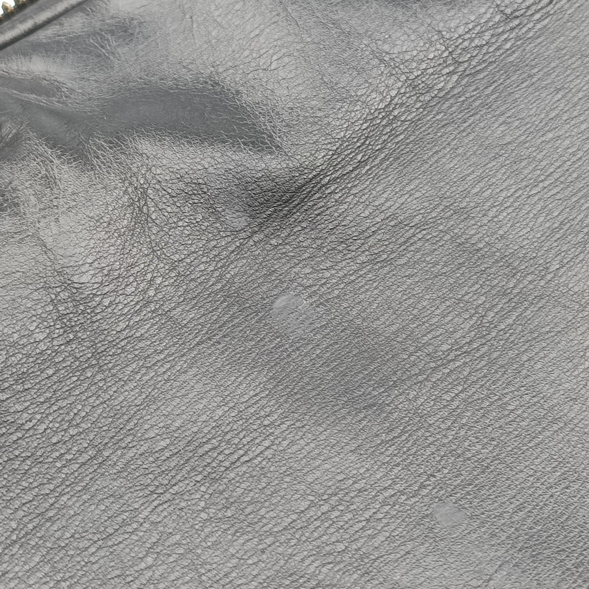 Pre-owned Bottega Veneta Intrecciato Black lambskin  shoulderbag | stylenewstar