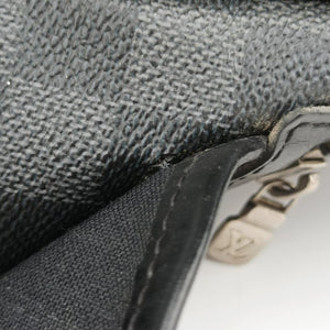 Secondhand Louis Vuitton DANIEL GM Noir Damier Graphite N58033 shoulderbag | stylenewstar