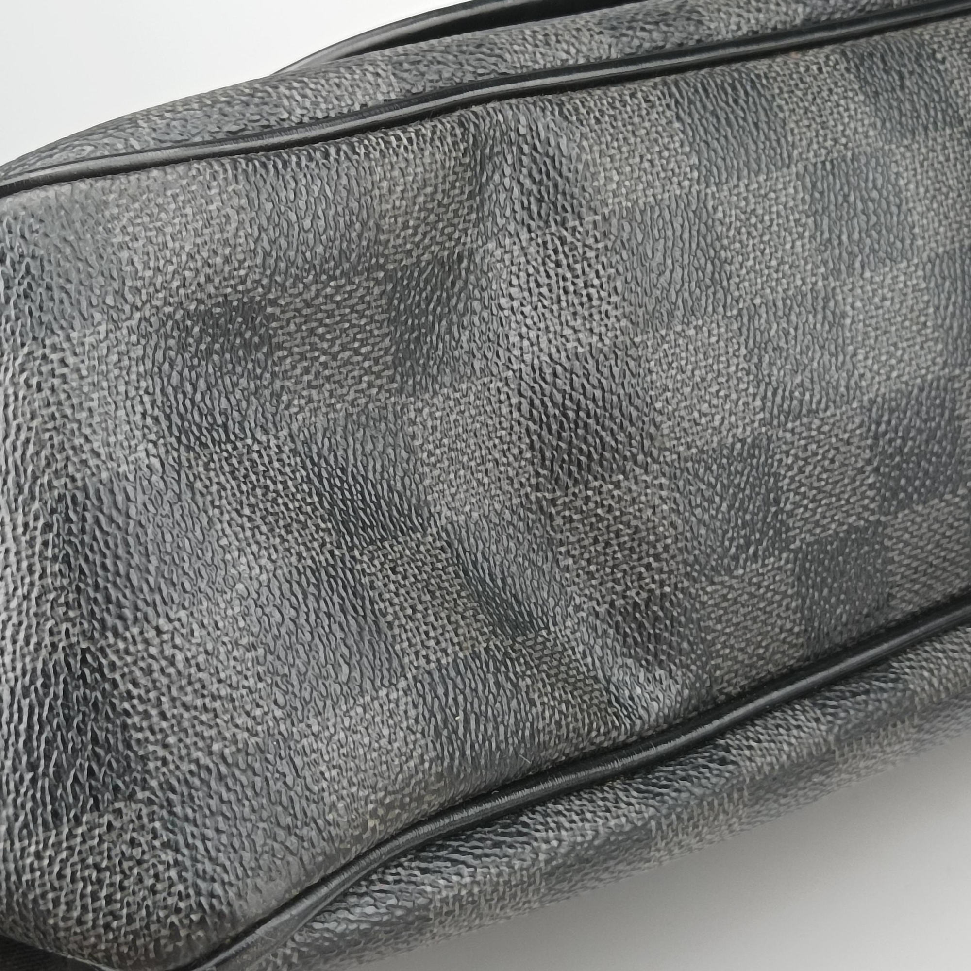 Secondhand Louis Vuitton DANIEL GM Noir Damier Graphite N58033 shoulderbag | stylenewstar