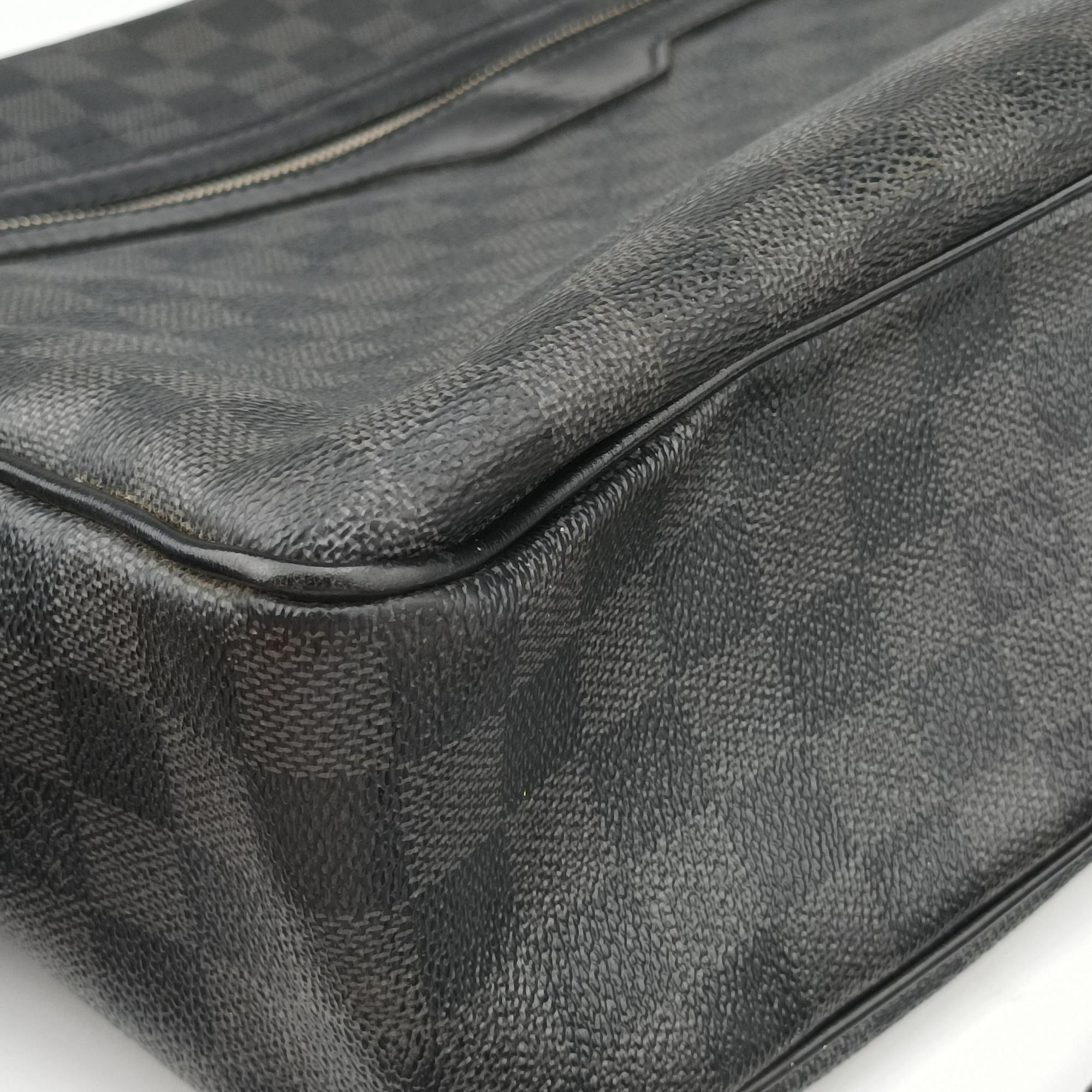 Secondhand Louis Vuitton DANIEL GM Noir Damier Graphite N58033 shoulderbag | stylenewstar