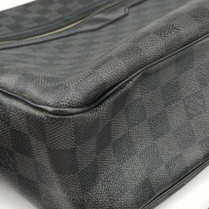 Secondhand Louis Vuitton DANIEL GM Noir Damier Graphite N58033 shoulderbag | stylenewstar