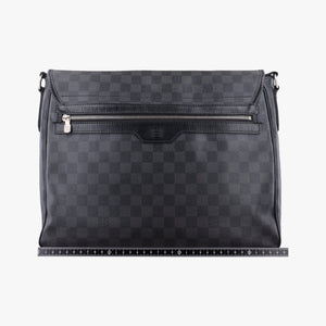 Secondhand Louis Vuitton DANIEL GM Noir Damier Graphite N58033 shoulderbag | stylenewstar