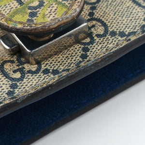 Vintage Gucci Dionysus Beige×blue×multi PVC coated canvas × suede 421970 shoulderbag | stylenewstar