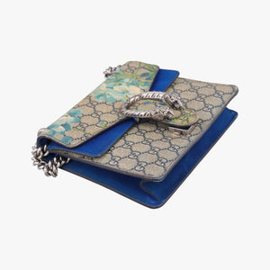 Vintage Gucci Dionysus Beige×blue×multi PVC coated canvas × suede 421970 shoulderbag | stylenewstar