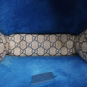 Vintage Gucci Dionysus Beige×blue×multi PVC coated canvas × suede 421970 shoulderbag | stylenewstar