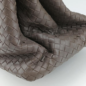Secondhand Bottega Veneta Roma Intrecciato Brown lambskin  handbag | stylenewstar