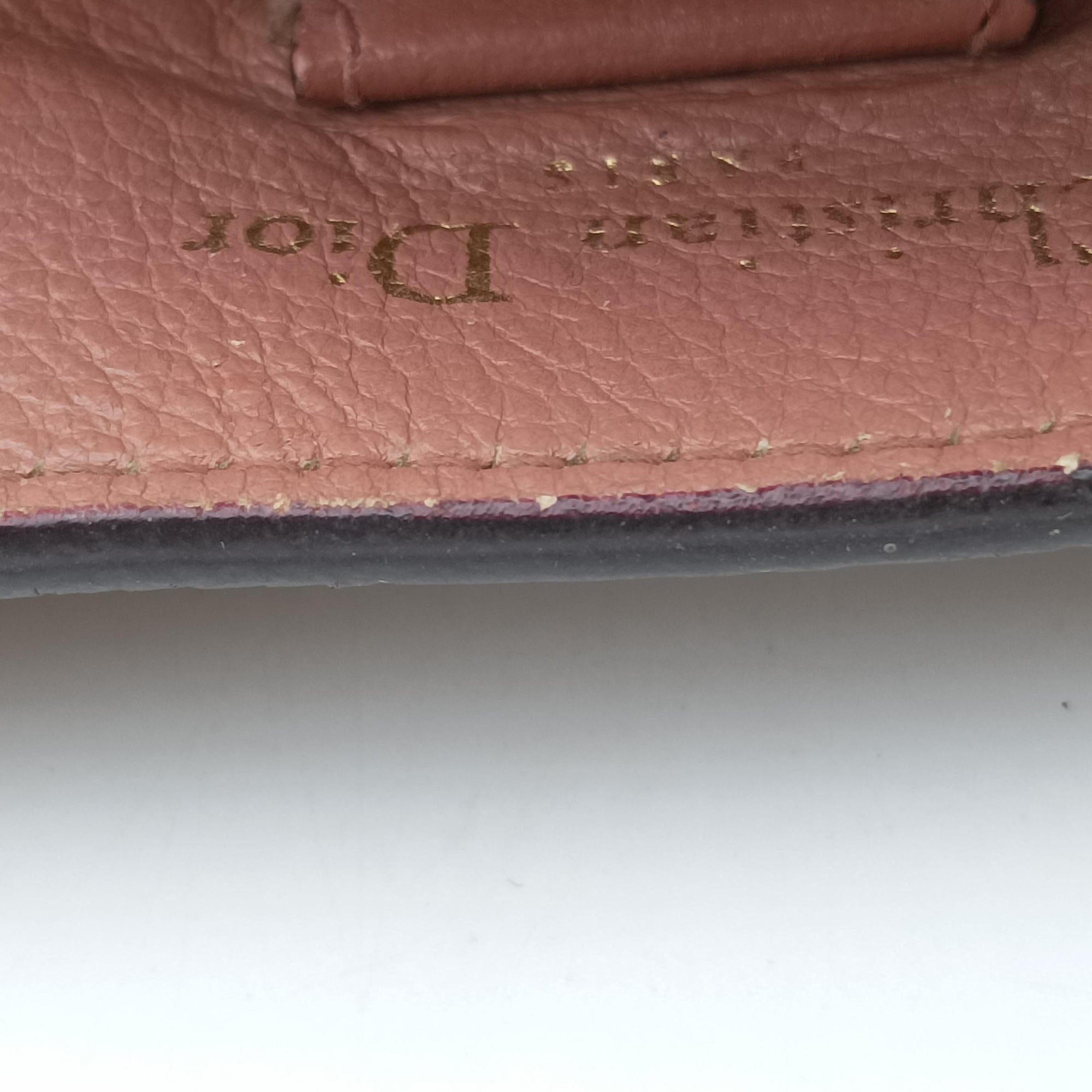 Pre-owned Christian Dior Diorissimo Beige Leather  shoulderbag | stylenewstar