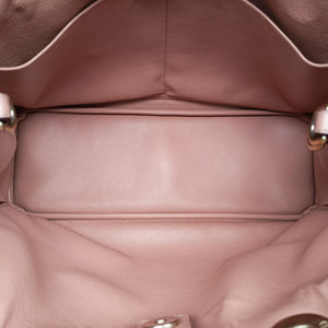 Pre-owned Christian Dior Diorissimo Beige Leather  shoulderbag | stylenewstar