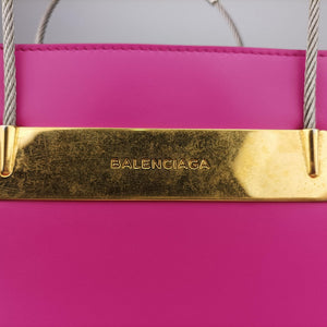 Vintage Balenciaga Cable Shopper Rose Leather  shoulderbag | stylenewstar
