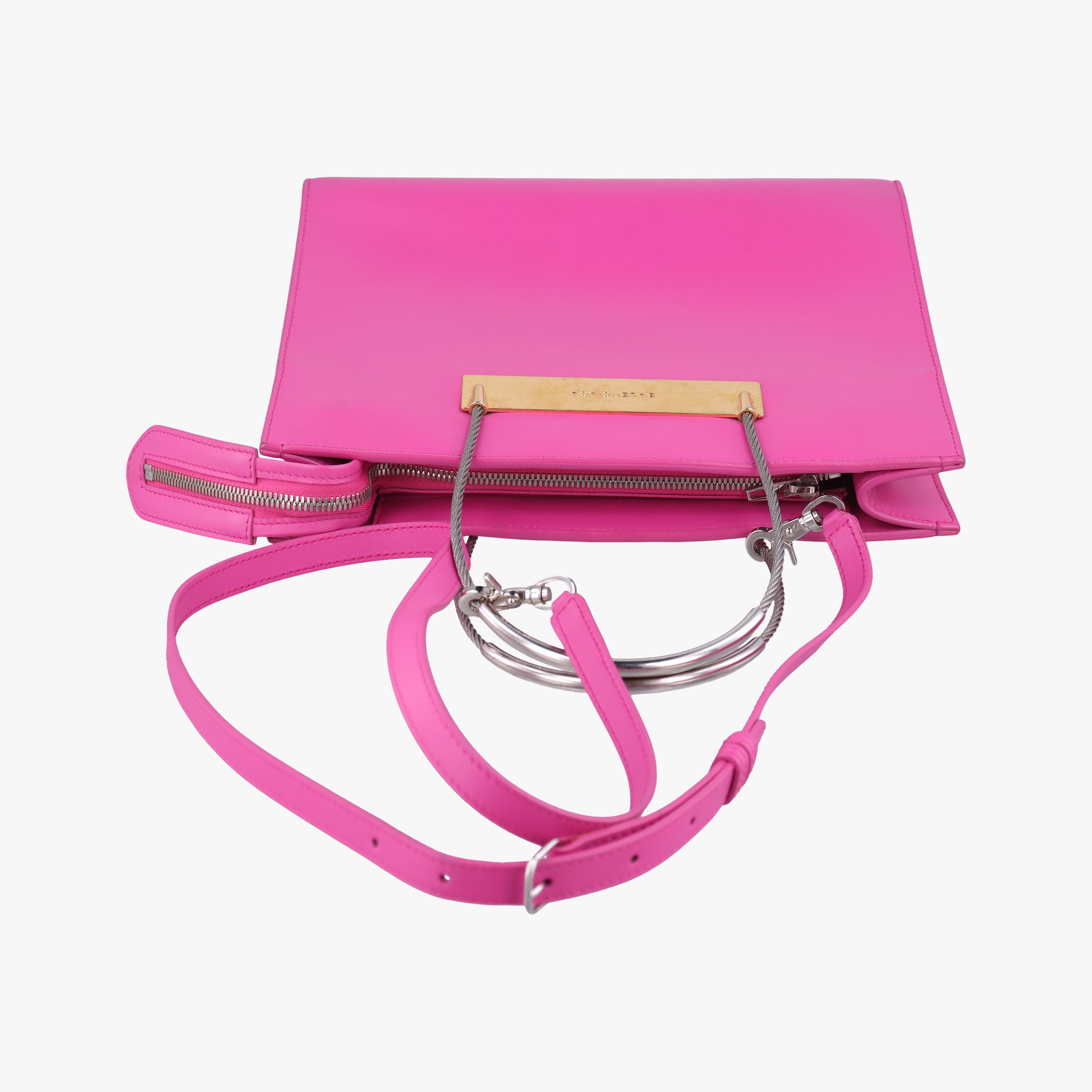 Vintage Balenciaga Cable Shopper Rose Leather  shoulderbag | stylenewstar