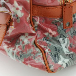 Pre-owned Louis Vuitton Weekender PM Rose×Multicolor Monogram Pulp M95734 handbag | stylenewstar