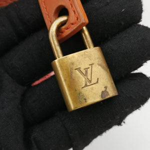 Pre-owned Louis Vuitton Weekender PM Rose×Multicolor Monogram Pulp M95734 handbag | stylenewstar
