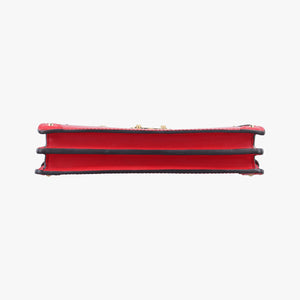 Secondhand Louis Vuitton Trunk Clutch Red Vernis M90500 shoulderbag | stylenewstar