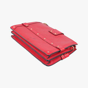 Secondhand Louis Vuitton Trunk Clutch Red Vernis M90500 shoulderbag | stylenewstar
