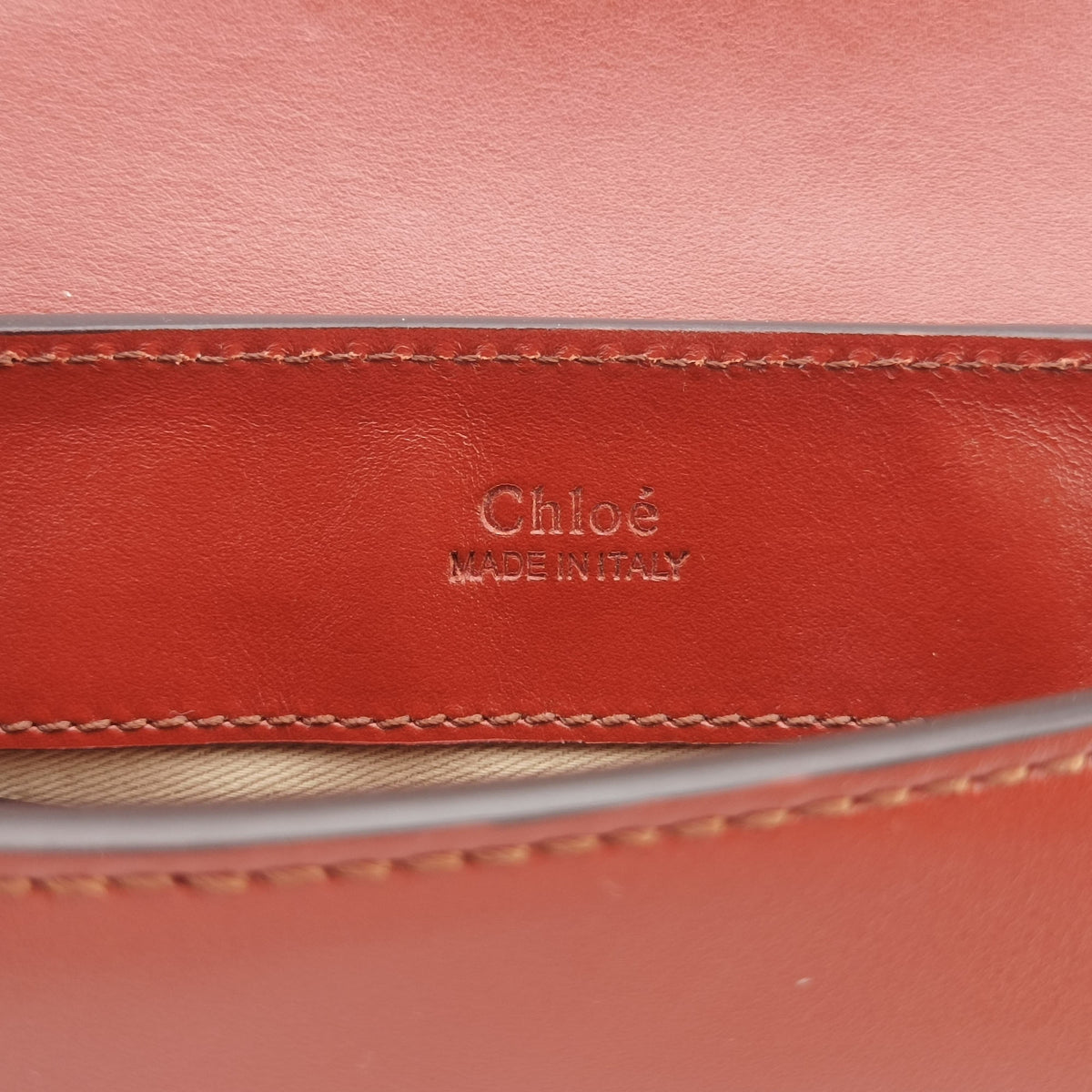 Pre-owned Chloe Chloe C Brown Leather × Suede  bum bag/waist bag | stylenewstar