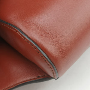 Pre-owned Chloe Chloe C Brown Leather × Suede  bum bag/waist bag | stylenewstar