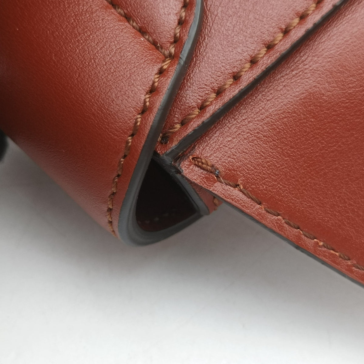 Pre-owned Chloe Chloe C Brown Leather × Suede  bum bag/waist bag | stylenewstar