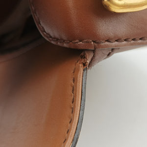Vintage Gucci Horsebit Lady Web Beige×Brown Leather×canvas 383848 shoulderbag | stylenewstar