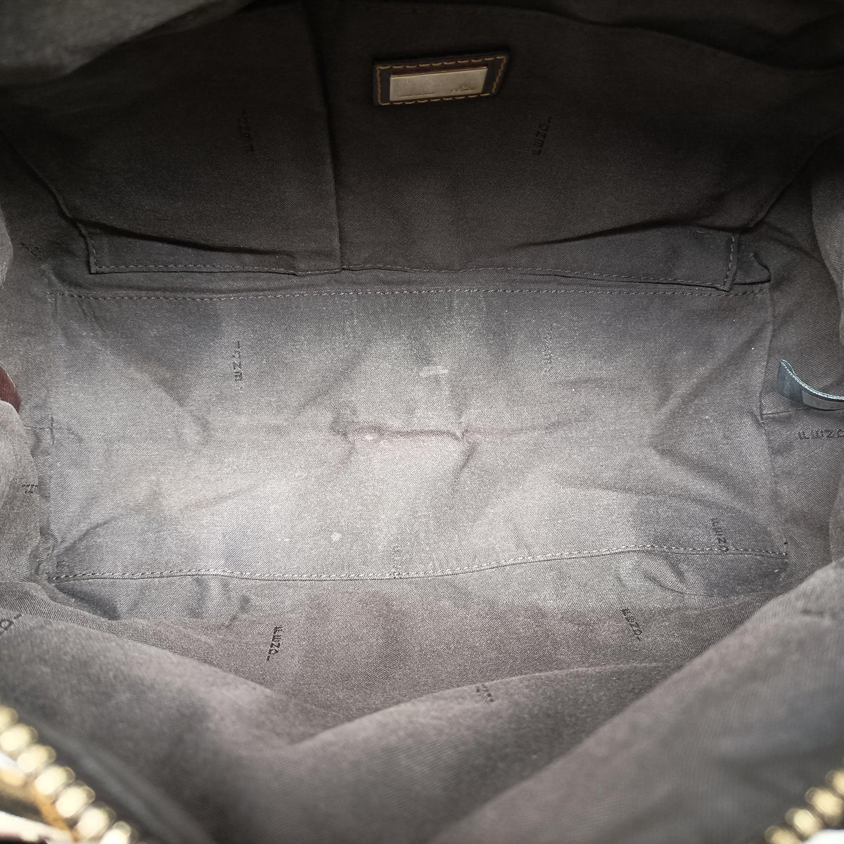 Secondhand Fendi Zucca Zucchino Mixed Balck x Brown PVC coated canvas 8BL095 handbag | stylenewstar
