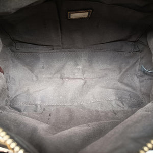 Secondhand Fendi Zucca Zucchino Mixed Balck x Brown PVC coated canvas 8BL095 handbag | stylenewstar