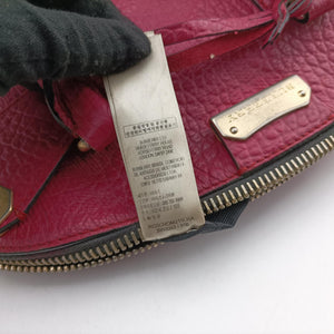 Vintage Burberry Orchard Pink Leather  handbag | stylenewstar