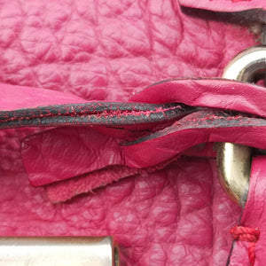 Vintage Burberry Orchard Pink Leather  handbag | stylenewstar