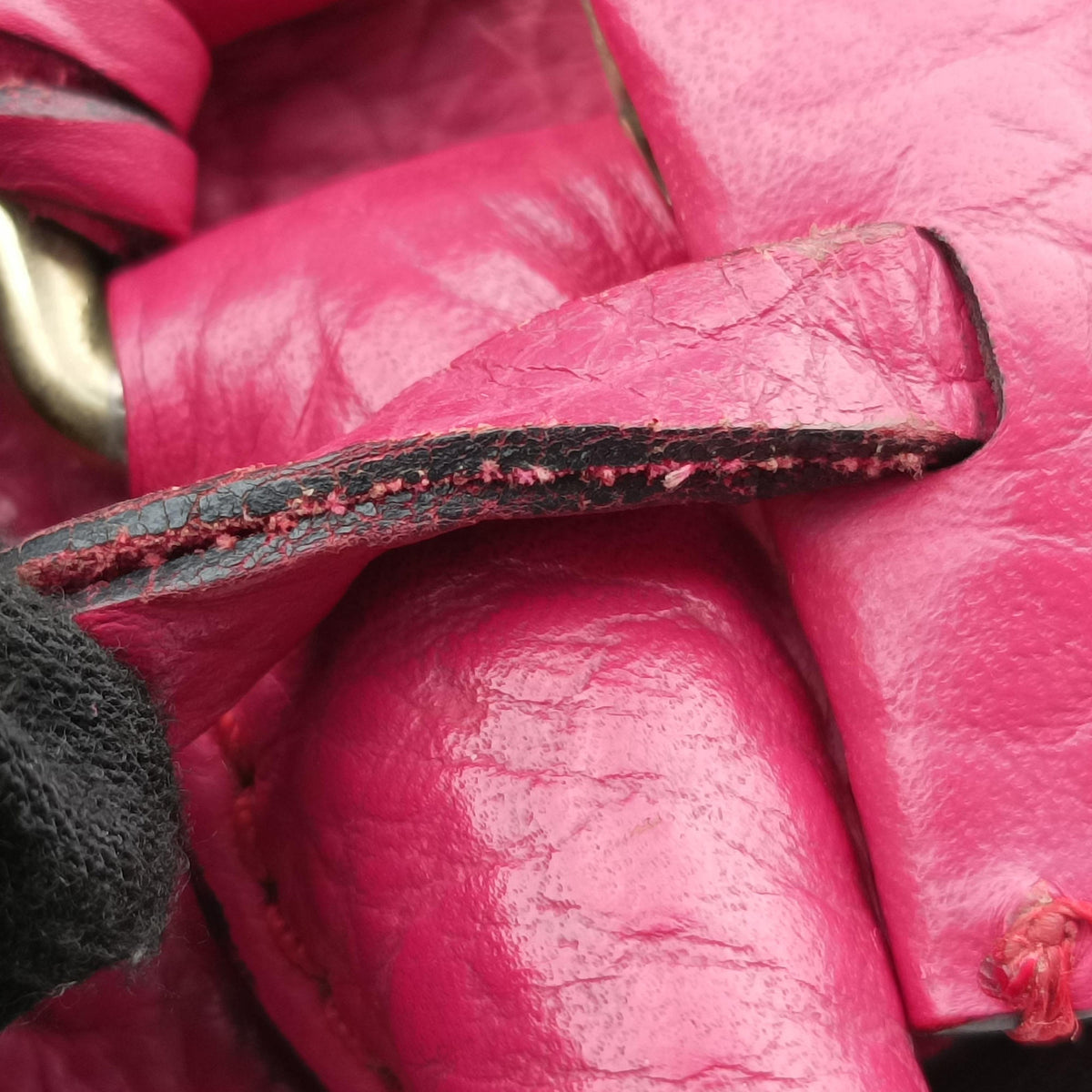 Vintage Burberry Orchard Pink Leather  handbag | stylenewstar